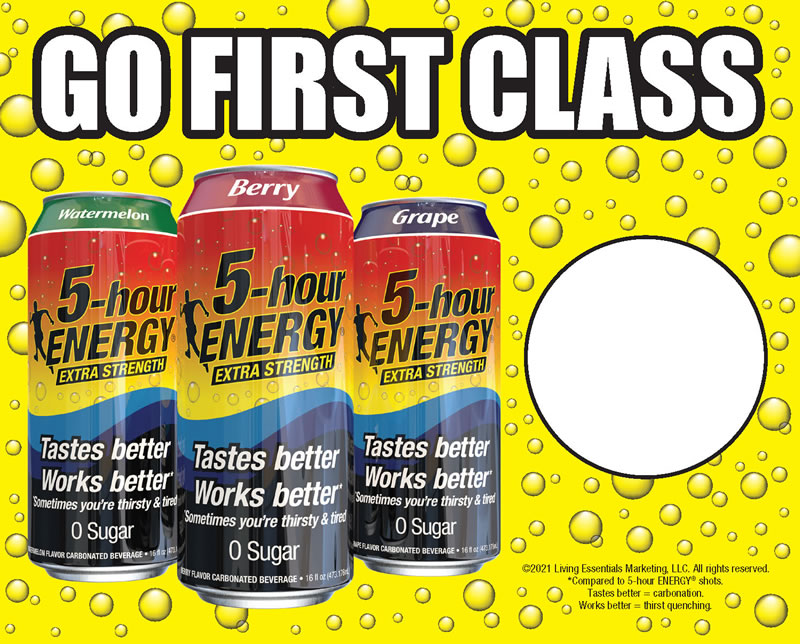 Go First Class Fridge / Cooler Sticker